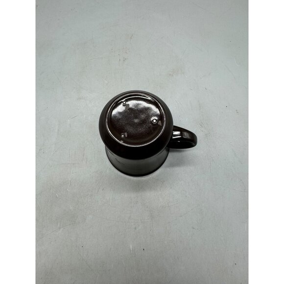 Vintage Franciscan Madeira Dark Brown Ceramic handle Coffee Mug cup 3x4" READ - Picture 4 of 5